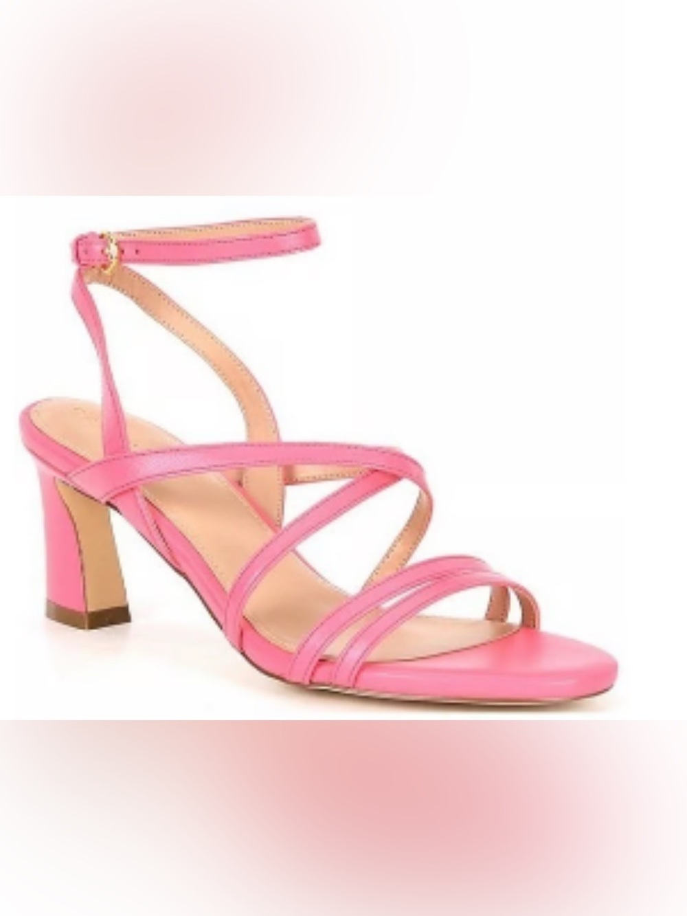 Cole Haan Women's Addie Strappy Heels, Camelia Rose Leather